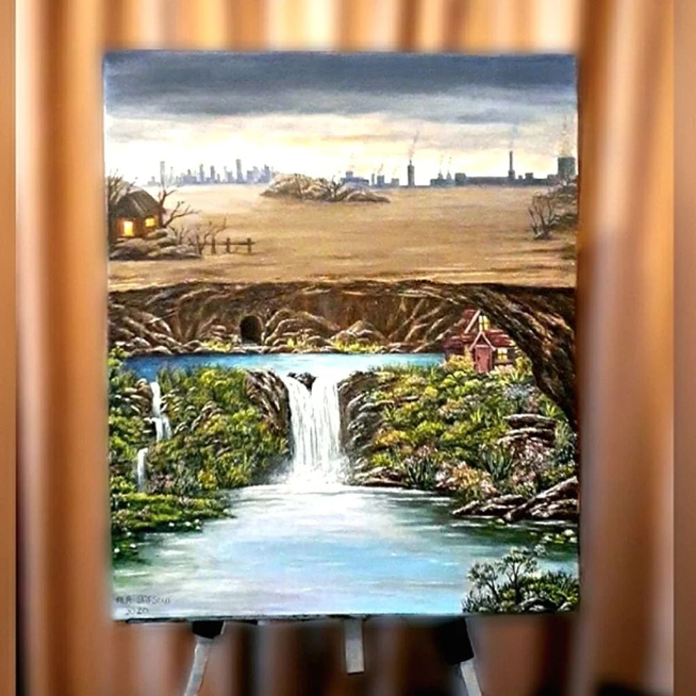 My Secret passage oil painting - Picture 2 of 2